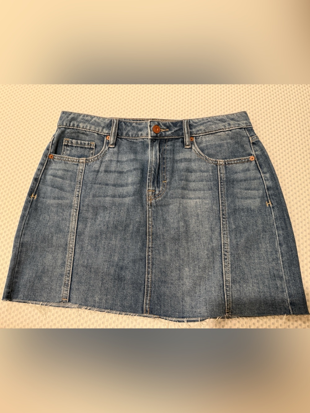 Hidden NWOT Classic Blue Denim Mini Skirt Size Medium